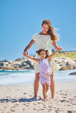 Older Girls White & Yellow Floral Dress £12