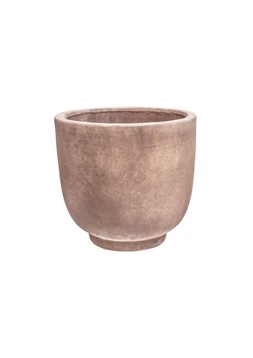 CARTMEL MOCHA TERRACOTTA PLANTER H27CM D28CM &pound;22.99