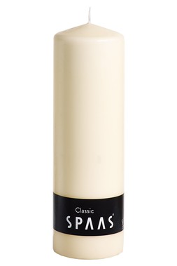 80:250mm Pillar Candle, Ivory £12.99