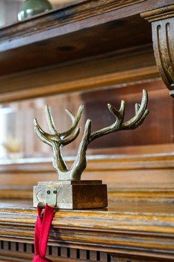 Antler Stocking Holder Antique Brass &pound;34.99