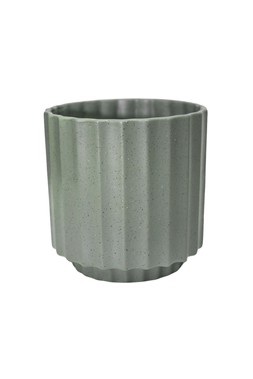 Bourton Sage Scalloped Planter H16cm D16cm &pound;19.99, H18cm D18cm &pound;24.99