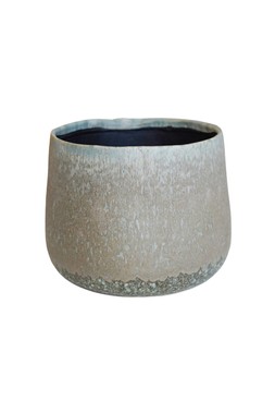 Celeste Grey Planter H12cm D14cm &pound;9.99