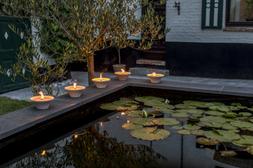 CITRONELLA WHITE DISH CANDLES &pound;7.99 each
