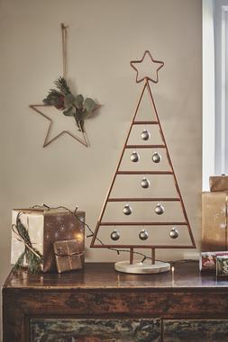 Copper Christmas Tree With Star Iron &pound;59.99