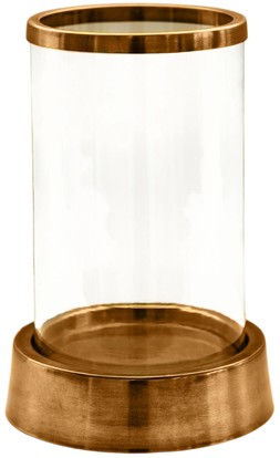 Hampton Hurricane Lantern In Antique Brass &pound;69.99