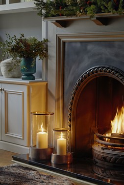 Hampton Hurricane Lantern In Copper &pound;69.99
