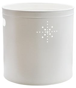 Indoor Christmas Tree Bucket With Star In Powder White &pound;39.99