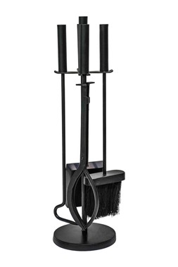 IRON FIRESIDE COMPANION SET ROUND £84.99