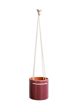 KAI HANGING CYLINDER CHERRY PLANTER H10CM D11CM £13.99