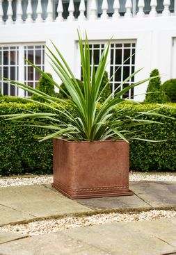KEW AGED COPPER REGENCY OUTDOOR PLANTER 38CM &pound;114.99