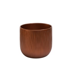 Metallic Planter Copper 15cm &pound;6.99