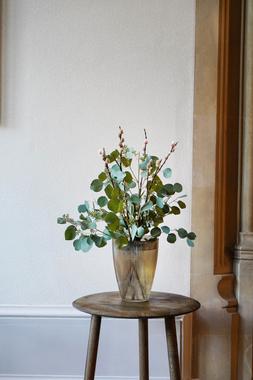 Mocha Ribbed Tall Vase &pound;34.99 2