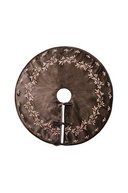 Mocha Velvet Misletoe Tree Skirt &pound;59.99