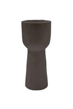 NICO TALL PLANTER RUSTIC MOCHA H38CM D16CM &pound;59.99