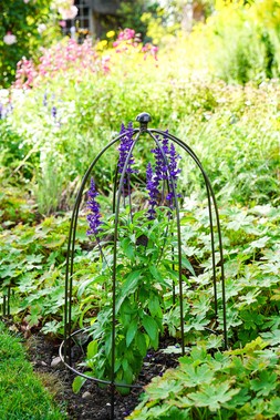 OUTDOOR PLANT SUPPORT ZINC H60CM W36CM
