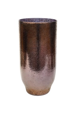 Opulent Curved Metallic Bronze Planter H32.5cm W16cm £39.99