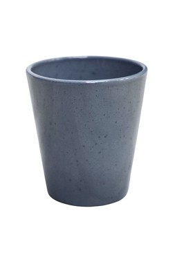 Orchid Planter Reactive Slate Blue H15cm D14cm &pound;6.99