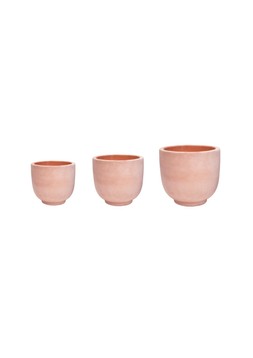 OUTDOOR CARTMEL TERRACOTTA PLANTER SET OF 3 &pound;64.97 (OCTPSET3)