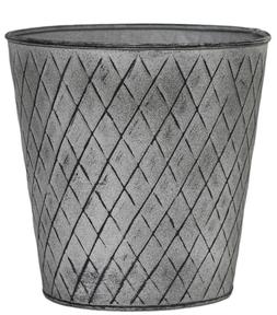 OUTDOOR CHATSWORTH ZINC PLANTER H20CM W20CM &pound;19.99 (OCZP20)