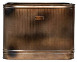 OUTDOOR HAMPTON RECTANGULAR COPPER METAL &pound;99.99