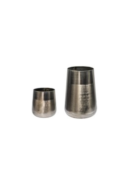 OUTDOOR PRESCOT PEWTER PLANTER SET OF TWO &pound;119.98 (OPPPSET2)