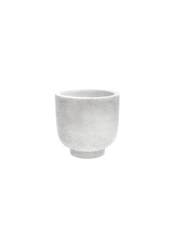 OUTDOOR SEATTLE CEMENT PLANTER H20CM D20CM &pound;19.99 (OSCP20)