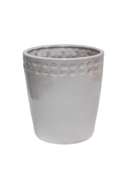 Painswick White Terracotta Pinched Planter H16cm D16cm &pound;17.99, H18.5cm D19cm &pound;24.99