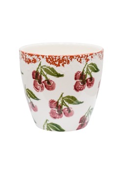 PROVENCE RUSTIC CHERRY PLANTER H13.5CM D14.5CM £14.99