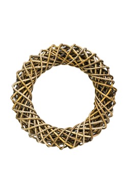 Rattan Wreath Natural Diam 50cm £39.99