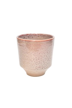 Reactive Glaze Rose Orchid Planter H13cm D13cm &pound;12.99