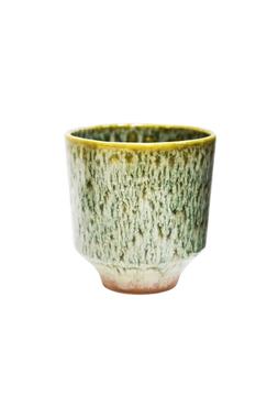 Reactive Glaze Sage Orchid Planter H13cm D13cm &pound;12.99