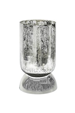 Regency Metallic Tiered Vase Silver H27.5cm D15cm £44.99