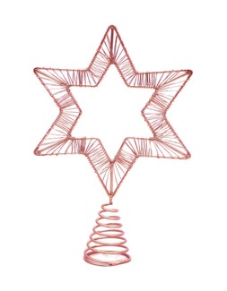 Rigel Star Tree Topper Copper &pound;29.99