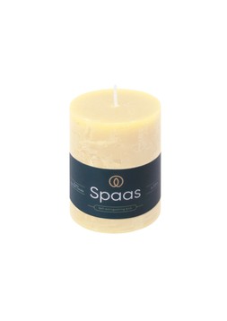 RUSTIC UNSCENTED PILLAR CANDLE 70:95 IVORY £6.99