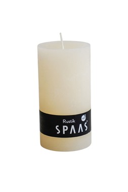 Rustik Pillar Candle Ivory 70:130 &pound;9.99