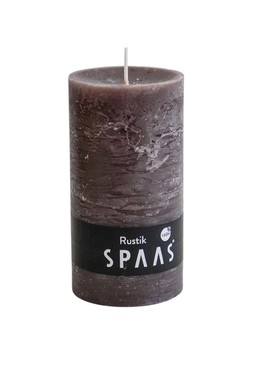 Rustik Pillar Candle Taupe 70:130 &pound;9.99