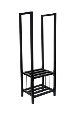 Tall Square Shelved Log Storage &pound;174.99