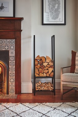 Tall Square Shelved Log Storage H120cm &pound;174.99