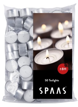 Tealights Bag Of 50 (8Hr) &pound;12.99