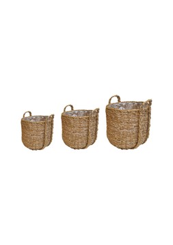 Tenno Natural Basket Set Of 3 &pound;64.97