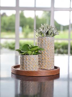TERNI PLANTER MUSTARD 20CM &pound;27.99