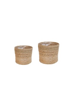 Theo Natural Basket Set Of 2 &pound;27.98
