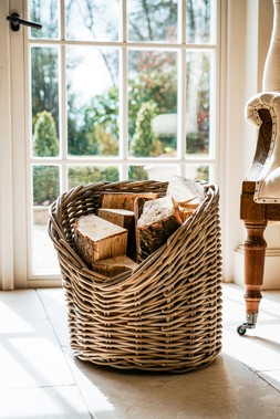 Wicker Log Basket &pound;59.99