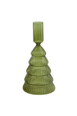 Willow Glass Tree Candle Holder Spruce &pound;12.99