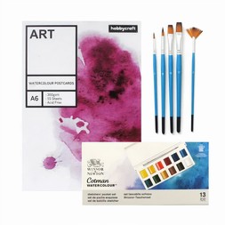 Hobbycraft Get Started in Watercolour Bundle, £28