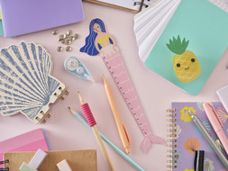 Tiki Beach Shell Spiral Notebook £2