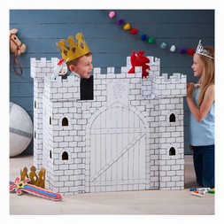 Hobbycraft Colour-In Cardboard Castle Playhouse 91cm &pound;20