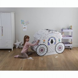 Hobbycraft Colour-In Cardboard Princess Carriage 108cm &pound;20