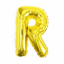 Hobbycraft Gold Foil Letter R Balloon &pound;2.80
