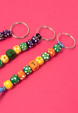 Hobbycraft Kids' Personalised Keyring Workshop &pound;5 (5)